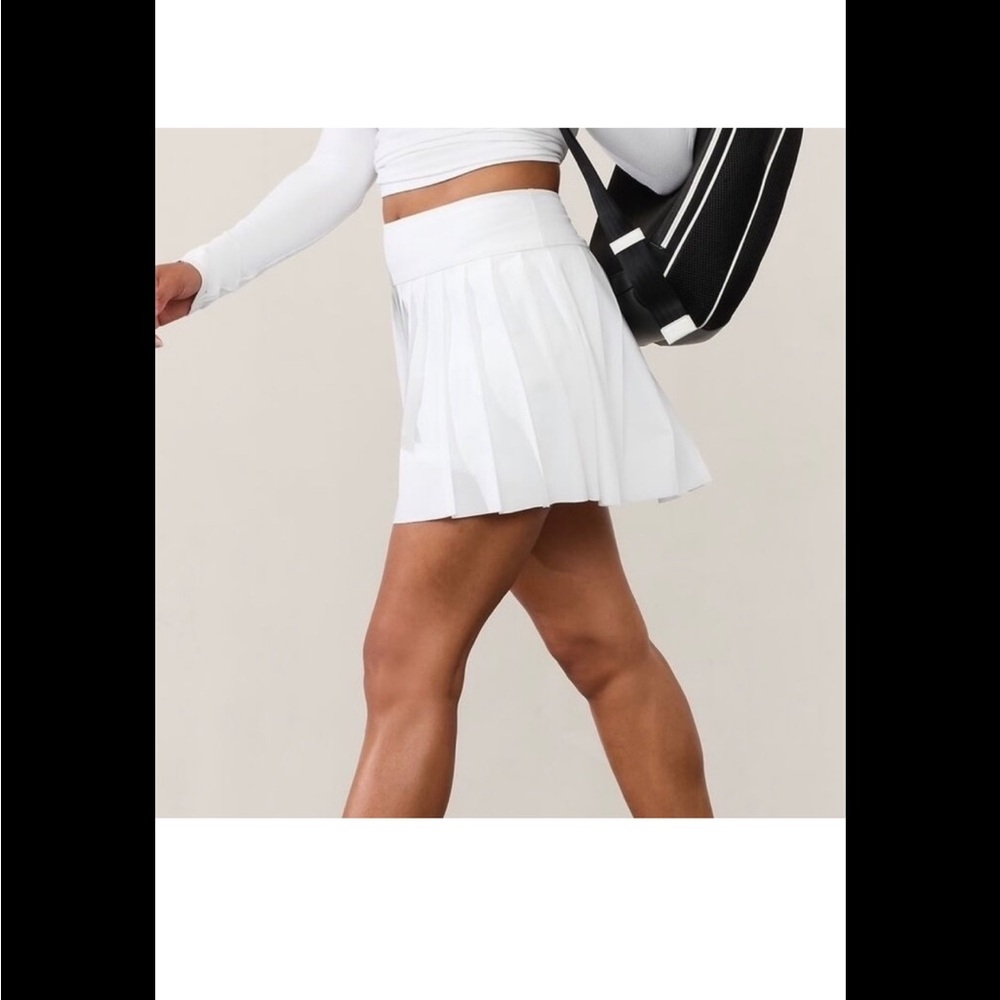Athleta pleated tennis skort